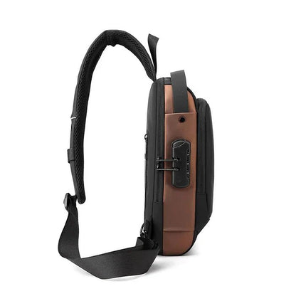 Sac à bandoulière avec port de charge USB